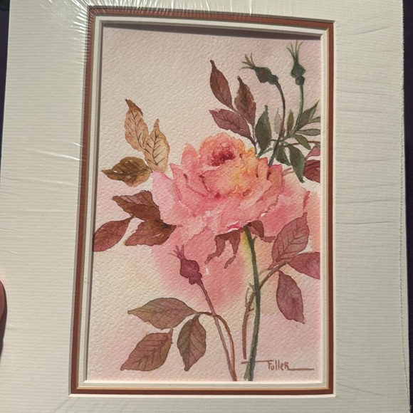 Lu Fuller Original Painting “In the Pink” - Picture 2 of 10